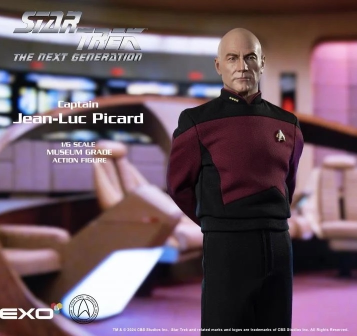 Pre-Order EXO-6 Star Trek Next Generation Catpain Jean-Luc Picard Sixth Scale Figure
